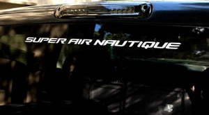 Super Air Nautique Boat Decals SET OF 2 Vinyl Decal Stickers - Picture 1 of 4