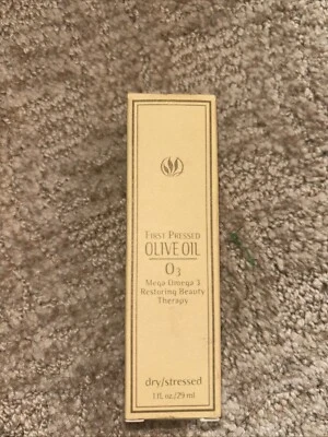 Aceite de oliva prensado serio para el cuidado de la piel aceite corporal seco/estresado 1 oz Foto 1 de 2