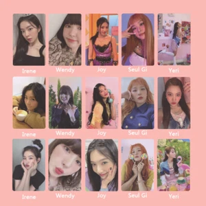 Kpop Red Velvet Queendom Album Photocard Round Corner Self Made Autograph Cards - Picture 1 of 7