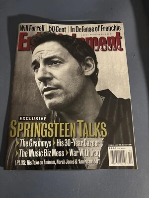 BRUCE SPRINGSTEEN entertainment weekly 50 CENT will ferrell PAUL SHAFFER r. kell - Image 1 of 3