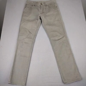 Visvim Fluxus 03 Mens Chinos 28x29 Japanese Selvedge Denim Slim Low Rise Jeans - Picture 1 of 13