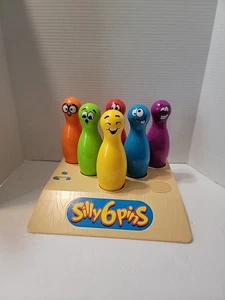  Silly 6 Pins elektronisches Bowlingspiel getestet 1999 Milton Bradley Ersatz  - Bild 1 von 5