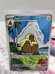 Pokemon TCG - Alolan Dugtrio 208/191 - Illustration Rare - Surging Sparks - NM/M - Bild 1 von 2