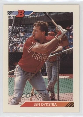 1992 Bowman Lenny Dykstra #635 - Image 1 of 2