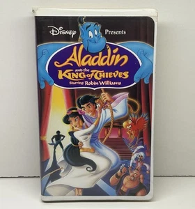 Aladdin & King of Thieves VHS Disney Video Tape 3 90s Movie Vintage Clamshell - Bild 1 von 10