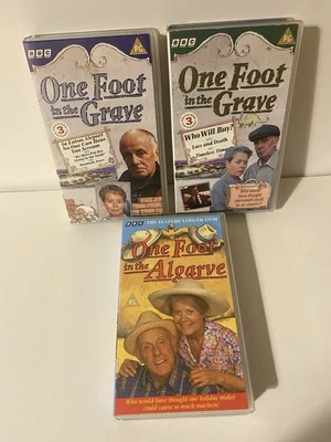 One Foot In The Grave VHS Specials Plus In The Algarve Feature Film Video Tapes - Image 1 of 4