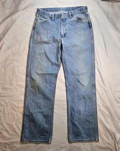 Vintage USA Made Wrangler Jeans Herren Passform 32x34 blau Denim 910 Hose - Bild 1 von 15