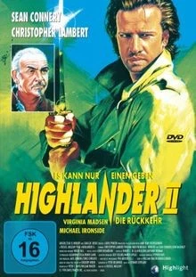 Highlander 2 - Die Rückkehr von Russell Mulcahy | DVD | Zustand sehr gut - Bild 1 von 2