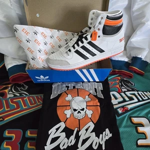 Herren Adidas OG Top Ten "3-1-3" Detroit Bad Boys exklusive Version - Größe 14 - Bild 1 von 9