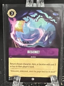 Begone!   Disney Lorcana Whispers in the Well COMMON 61/204 - Bild 1 von 1
