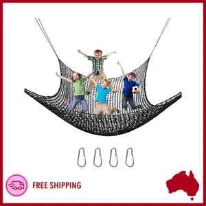 Swing Slide Climb Heavy Duty Super Net Outdoor Cargo Net Playground Yard Large - Picture 1 of 9