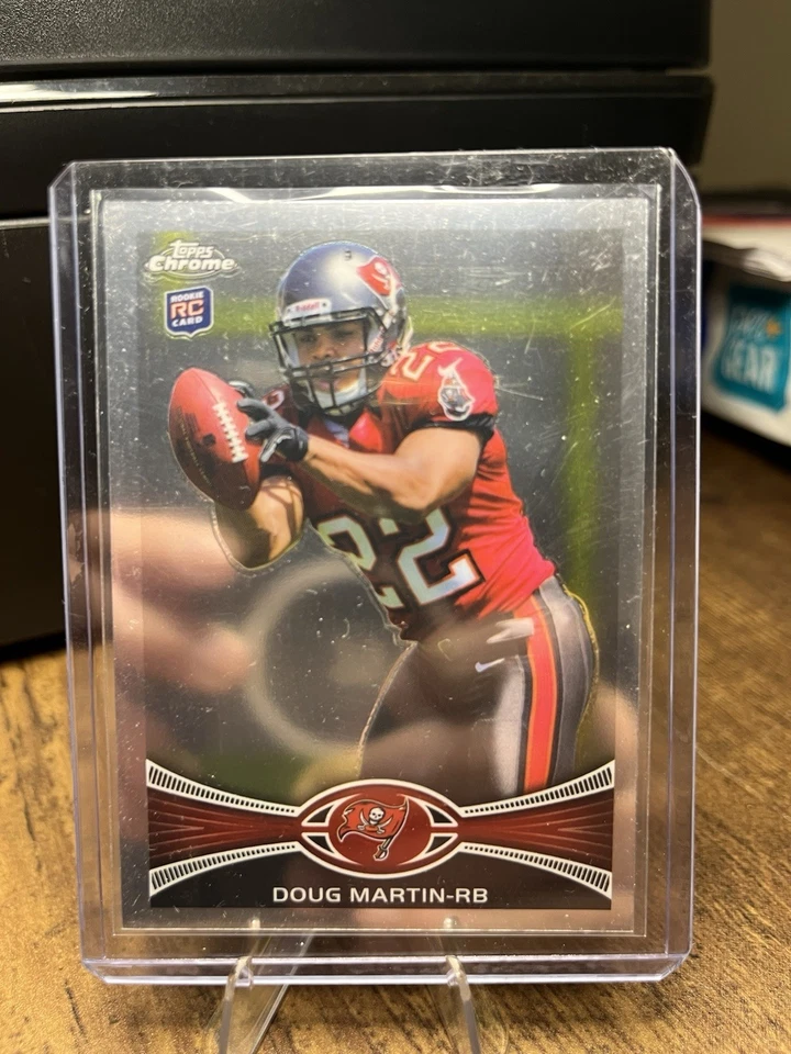 2012 Topps Chrome - Doug Martin #147 Both Hands on Ball (RC) - Image 1 of 1