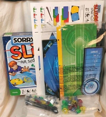SORRY SLIDERS Board Game Parker Brothers Hasbro COMPLETE VG!  - Image 1 of 4