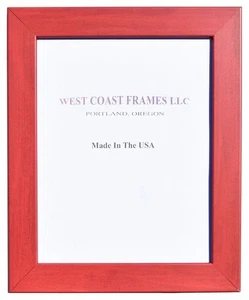 26024 Rot Modern 1-1/2" MDF Bilderrahmen - Bild 1 von 1