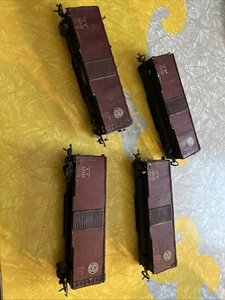 Southern Pacific HO Southern Pacific Holz Güterwagen (4) - Bild 1 von 12