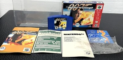 007 World Is Not Enough Nintendo 64 N64 Complete In Box CIB Blue W/ All Inserts - Image 1 of 4