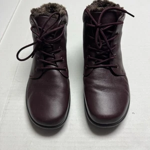 HOTTER Ellery Soft Leather Faux Fur Lined Booties Made In England Size: 9 (USA) - Picture 1 of 13