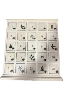 Advent Calendar Door Advent Calendar  Restoration Hardware Wood - Picture 1 of 6