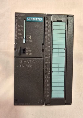 SIEMENS SIMATIC S7-300 CPU 312C 6ES7312-5BE03-0AB0 - Imagen 1 de 3