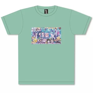 Final Fantasy Sqkawaii Sounds Group T-Shirt Mintgrün - Bild 1 von 1