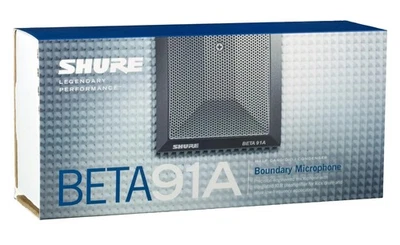 Shure BETA 91A  Half-Cardioid Condenser Kick Drum Microphone with Preamplifier - Image 1 of 3