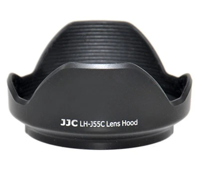 Parasol negro JJC para OLYMPUS M.ZUIKO ED 12-50mm 1:3.5-6.3 EZ reemplazar LH-55C Foto 1 de 3