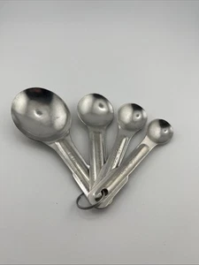 Cucchiaio di misurazione in acciaio inox set 4 pezzi Adcraft - Foto 1 di 4