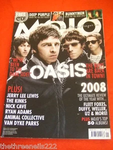 MOJO MAGAZINE #182 - OASIS - JAN 2009 - Picture 1 of 1