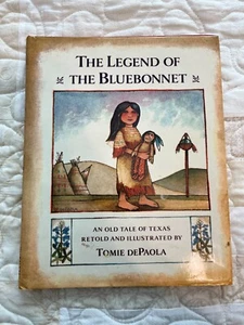 SIGNED ~The Legend of the Bluebonnet by Tomie DePaola 1983 - Picture 1 of 5