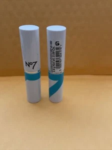 2x No7 HydraLuminous Lip Balm, Blush 0.1 fl oz Hydration Lipstick Caramel - Picture 1 of 2