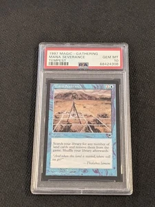 1997 Magic The Gathering Mana Severance Tempest PSA 10 Gem Mint POP 1 - Picture 1 of 5