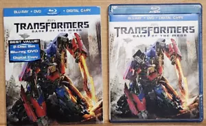 TRANSFORMERS DARK OF THE MOON DVD + BLU-RAY DISC NEW SEALED - Picture 1 of 2