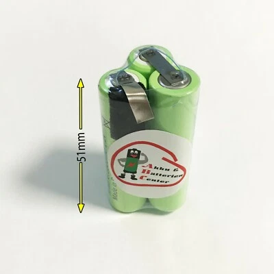 3,6V 2300mA Mignon Akkupack Pyramiden Form mit Lötfahne Industrie-Akkus NiMH AA - Bild 1 von 2