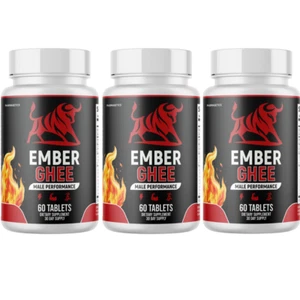 Ember Ghee - Male Enhancement Supplement, Max Performance - 3 Bottles - Picture 1 of 5