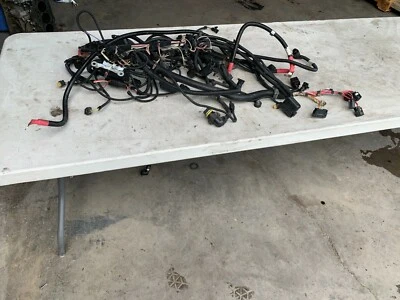 BMW 640I 535I F10 OEM 11-13 N55 3.0 6 CAPAS MOTOR MOTOR CABLE ARNÉS Foto 1 de 4