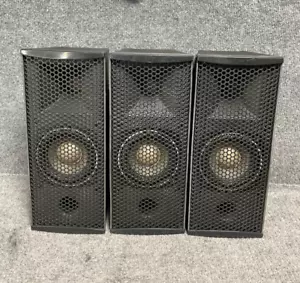 Proreck 3-Piece Line Array Speaker Set 2-Way Professional Sound In Black Design - Picture 1 of 15