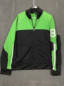 Polo Ralph Lauren Track Jacket Bomber Polo Sport RLX Mens XL Green - Picture 1 of 11