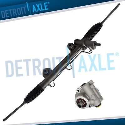 Kit completo de montaje de cremallera y piñón de bomba de dirección asistida tracción trasera para Dodge Ram 1500 Foto 1 de 4