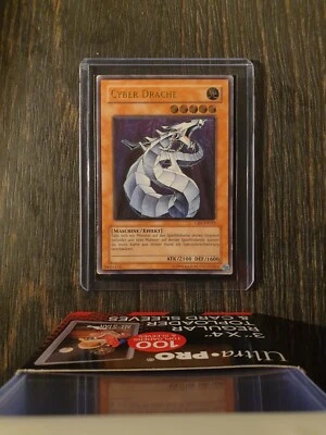 Yu-Gi-Oh! Cyber Drache CRV-DE015 Deutsch Ultimate Rare Rarität! - Bild 1 von 2