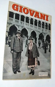 GIOVANI n 35 - 11 luglio 1954 - PINOCCHIO- MODELLISMO - NOVARA - Picture 1 of 1