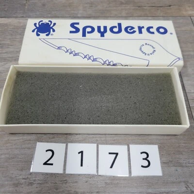 Box Spyderco C63GP Chinook Knife Vintage CPM Box Only 548 2000 - Image 1 of 4