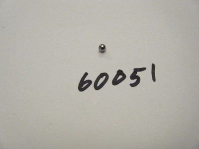 HOMELITE NEW CARB THROTTLE PLATE CHECK VALVE BALL 60051, 17, 7-29, VI-123