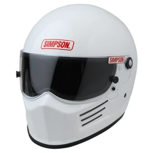 Simpson Racing SA2020 Bandit Racing Helmet Large White 7200031 - Picture 1 of 12
