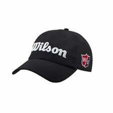 Wilson Pro Tour Hat- Black with White Lettering