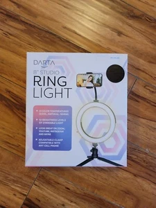 Darta 8' Studio LED Ring Light Tri-Pod stand for Mobile Phones (New) 3 Colors 10 - Picture 1 of 4