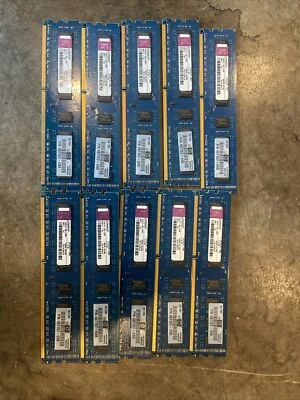 KINGSTON Destop RAM 20GB (10x2GB) PC3-10600U DDR3-1333MHz - Image 1 of 2