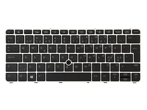 KLAWIATURA HP ELITEBOOK 820 725 G3 G4 PODŚWIETLANA ORYGINALNA NORDIC NO - Zdjęcie 1 z 2