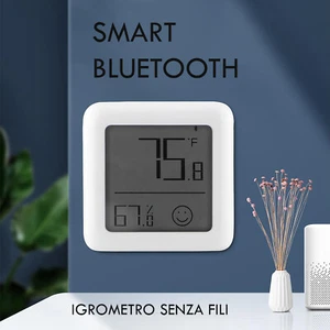 Termometro igrometro sensore SMART bluetooth temperatura umidità interna Alexa - Bild 1 von 7