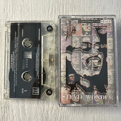 Cassette Stevie Wonder Conversation Peace ©1995 Motown (New Case) Tested - Image 1 of 2