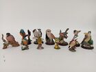 11 Pc Assorted Collectable Bird Figurine Decorations The Country Bird Collection